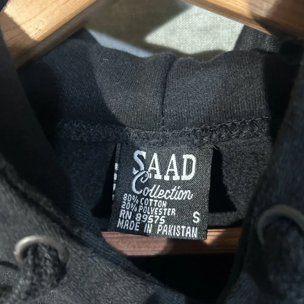 Adidas Pullover Hoodie. Black. Big Logo